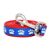 Paws For A Cause Dog Leash Red White Blue