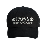 Paws For A Cause Hat Black